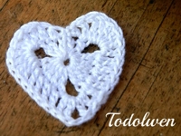 Todolwen New Crocheted Heart